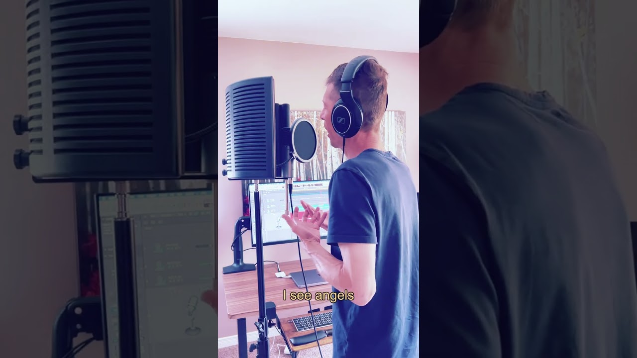 'Everywhere I Go I See Angels' (2023) by Bryan Pickell