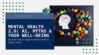 Mental Health 2.0: AI, Myths \& Your Well-Being in a 16-Hour World 🧠