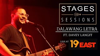 Davey Langit - &quot;Dalawang Letra&quot; Live at 19 East