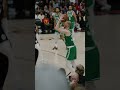 Sam Hauser aka The Human Torch 🔥 #celtics #nba #shorts