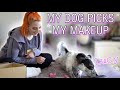 MY DOG 🐾 LUCY PICKS MY MAKEUP