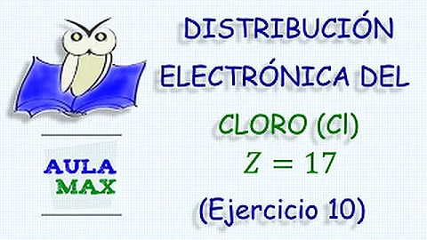 ¿Cuál es la configuracion electrónica correcta para el cloro CI?