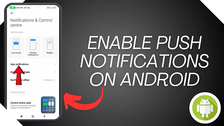 How To Enable Push Notifications On Android