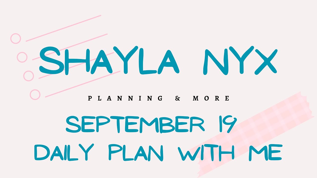 Sep 19 DAILY PLAN WITH ME Erin Condren A5 Daily Duo YouTube Sep 19 daily plan with me erin condren a5 daily duo youtube