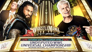 WRESTLEMANIA 39 V1 || MATCH CARD RÉPLICA/REMAKE || TUTORIAL RÁPIDO || POR LEDNAYEL screenshot 3