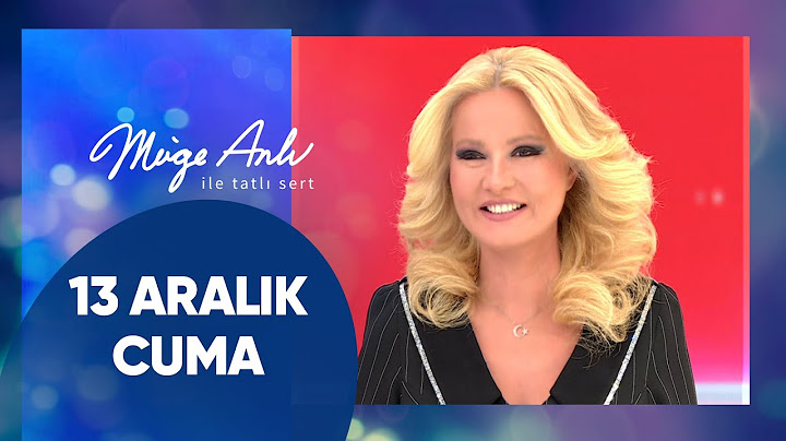 Müge Anlı ile Tatlı Sert | 13 Aralık 2024 Cuma - 17. Sezon