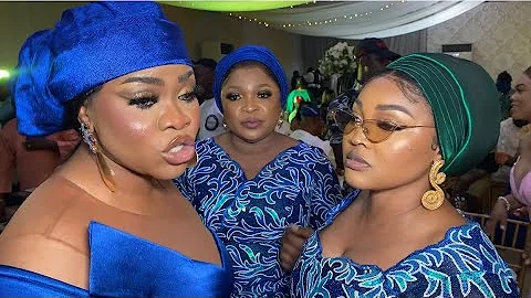 HAJIA MINNAH MERCY AIGBE & KEMI AFOLABI AT ADENIYI JOHNSON TWINS NAMING CEREMONY PARTY