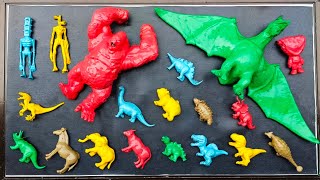 Satisfying Jurassic world evolution 2| T-rex, Spinosaurus, Godzilla, Stegosaurus, huggywuggy