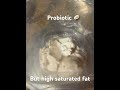 #coconut has high saturated fat but can limit the amount. This has added #probiotics