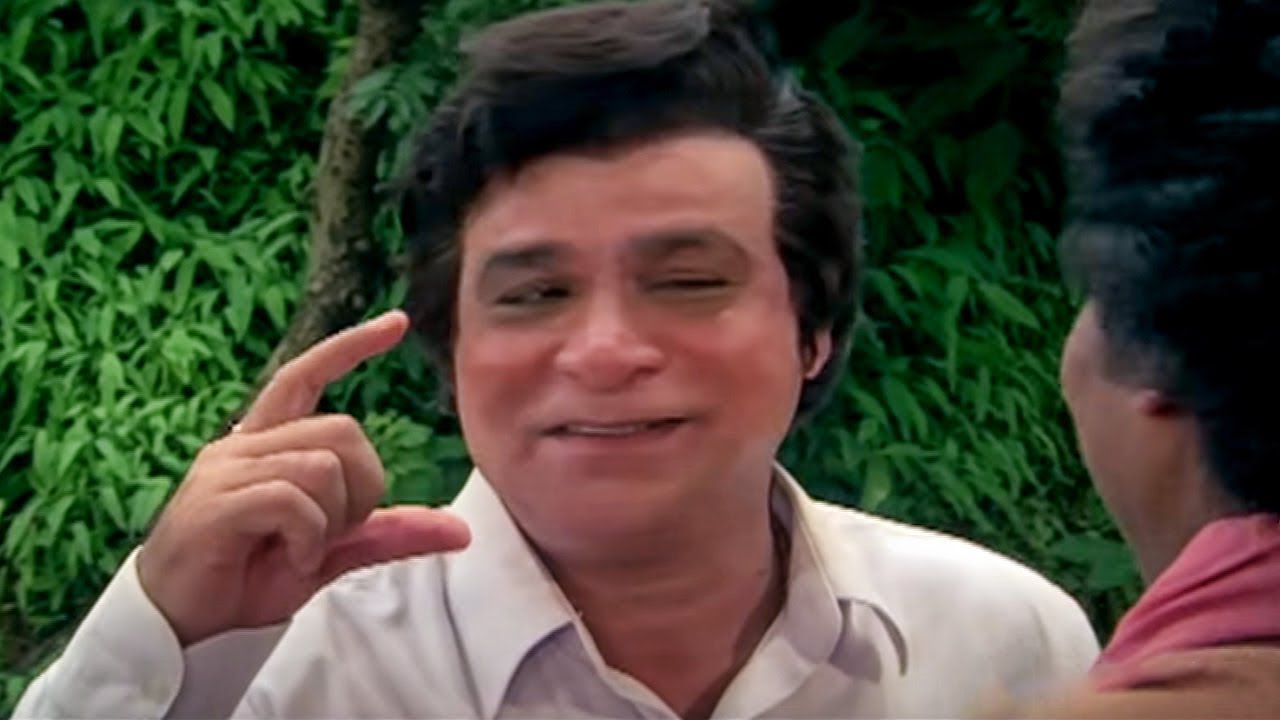       Kader Khan Johnny Lever     Kala Bazaar 1989 Song