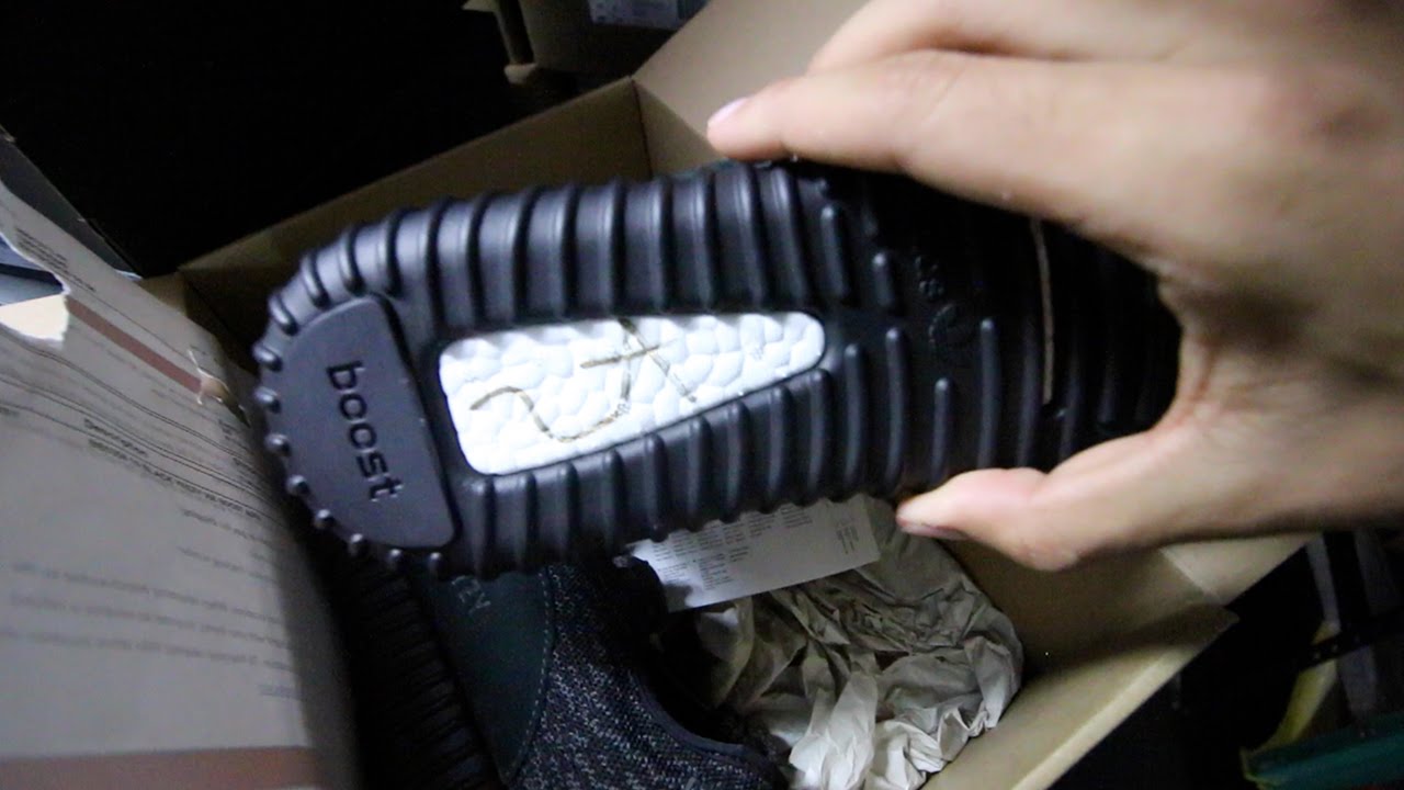 signed yeezys