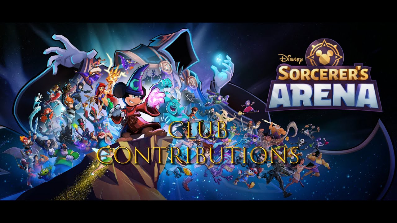 Disney Sorcerer's Arena Club Contributions Tutorial