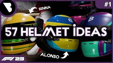 F1 23 - 57 HELMET IDEAS - #1