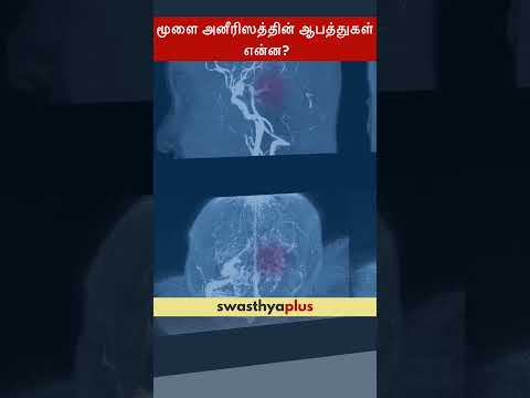 மூளை அனீரிஸத்தின் ஆபத்துகள் என்ன? | Risk factors of Brain Aneurysm | Dr Praveen R | #Shorts