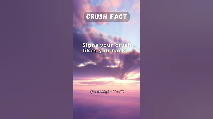 5 Signs Your Crush Likes You Back... #shorts #psychologyfact #subscribe