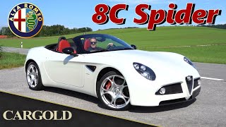 Alfa Romeo 8C Spider, 2010, Ferrari V8, Maserati Chassis, Der Beste Sound Und Nur 500 Stück Gebaut!