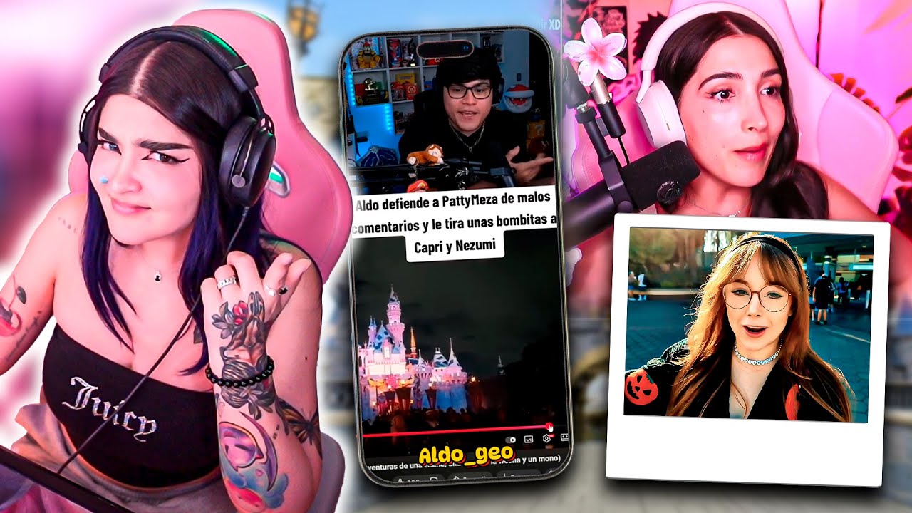 CAPRI REACCIONA A DICHOS DE ALDO HACIA ELLA Y NEZUMI POR VIAJE A DISNEY Y PATTY
