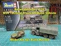 Revell Germany 1/35 M34 Tactical Truck/Off Road Vehicle Model Kit Review Build 03260