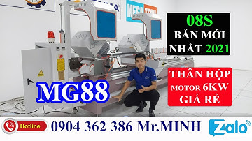 Máy Cắt Nhôm 2 Đầu 08 || Bản Cao Cấp MG88 || MÁY CẮT NHÔM 2 ĐẦU GIÁ RẺ