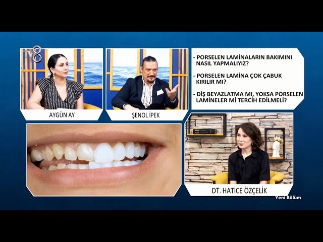Porselen Lamina Nasıl Yapılır? - TV 8'de, 8'de Sağlık Programı