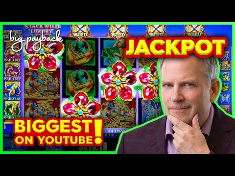 JACKPOT HANDPAY! Stack Wild Luxury Slot - JUST INCREDIBLE!