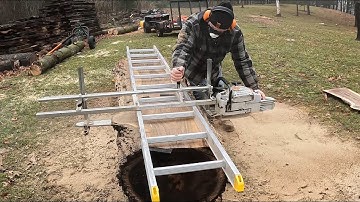 The Most Beautiful Black Walnut Log I’ve Ever Milled! | Chainsaw Milling Art