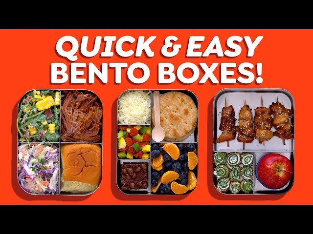 Easy Bento Box Ideas For Adults - Jordo's World