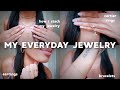 my everyday jewelry collection 2021 | WHAT I WEAR EVERYDAY (luxury & affordable)