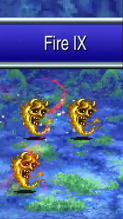 FFII Fire Spell Evolution #shorts
