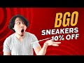 BGO SNEAKERS WEBSITE REVIEW 10% OFF