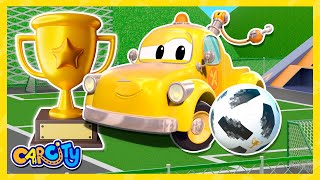 Juega FÚTBOL con Cars⚽ | Copa del Mundo 2022 FIFA 🏆 | Juego de fútbol para niños | Tom la grúa