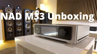 Unboxing NAD M33