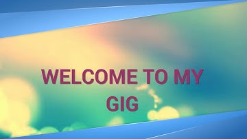 How to create a fiverr video of data entry Excel Data Entry