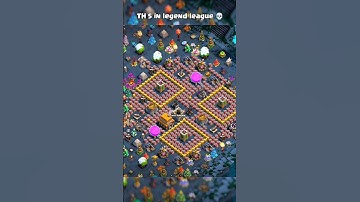 Th 5 in legend league ☠️ ll Clash of clans ll #shorts #clashofclans #coc