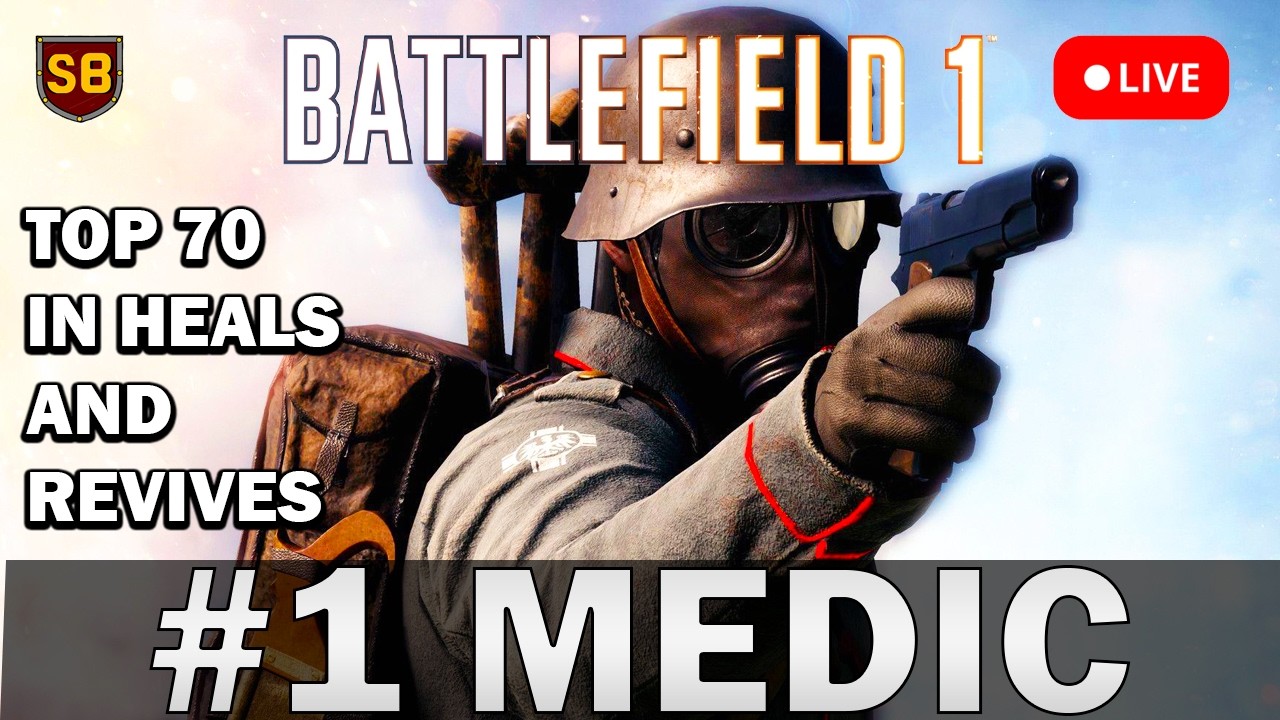 Battlefield 1 Operations as Medic | BF1 Live | February 28, 2026