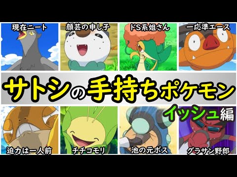 【歴史】サトシの手持ちポケモンを解説【ベストウイッシュ編】アニポケの歴史「ケンホロウ」「ミジュマル」「ツタージャ」「チャオブー」「ズルッグ」「ハハコモリ」「ガマガル」「ワルビアル」