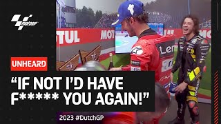 Reaksi Tiga Teratas terhadap Balapan! 👀 | 2023 #DutchGP 🇳🇱