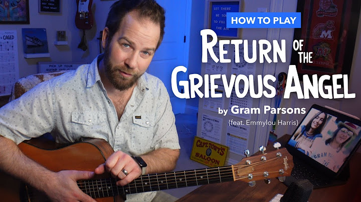Return of the Grievous Angel Guitar version - Guitar performance video thumbnail