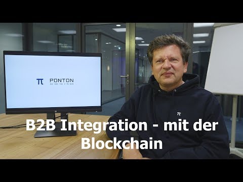 B2B Integration - mit der Blockchain