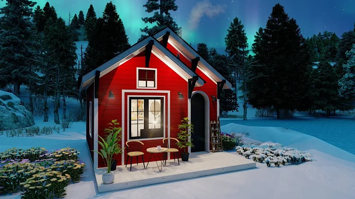 Cozy Small House Design 5x6 Meters (320 SQFT) Living off Grid and Floor Plan