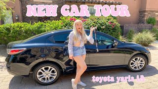 NEW CAR TOUR + What's in my Car! | 2018 Toyota Yaris IA