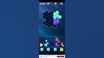 Block! Hexa Puzzle~Alternative A block 7 to 8 levels ~level-66
