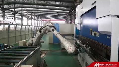 The ABB intelligent robot production line