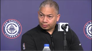 Ty Lue Reacts To The Clippers 128-110 Loss To The Okc Thunder. Hoopjab
