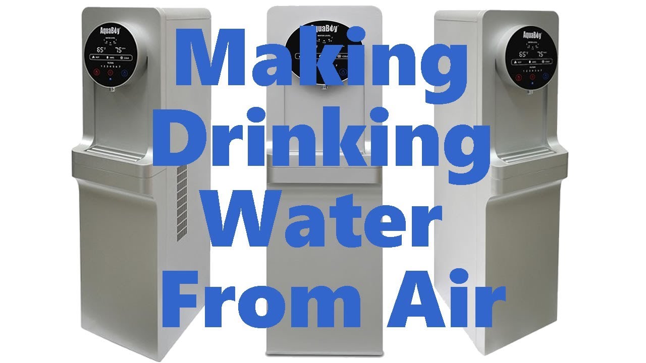 Making Drinking Water From Air Humidity (Water Maker From Air) YouTube