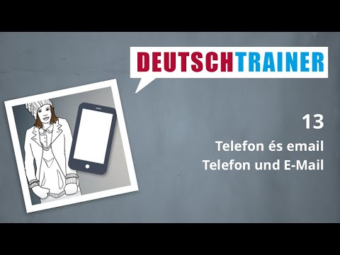 Német kezdőknek (A1/A2) | Deutschtrainer: Telefon és email