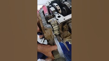 how to fitting engine timing plate #isuzumechanic #automobile