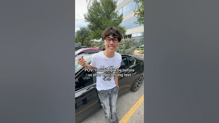 POV: Before vs after your driving test 🤣