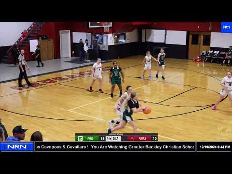 Park Middle School at Greater Beckley Christian School WV Girls Middle School Basketball 12/19/24