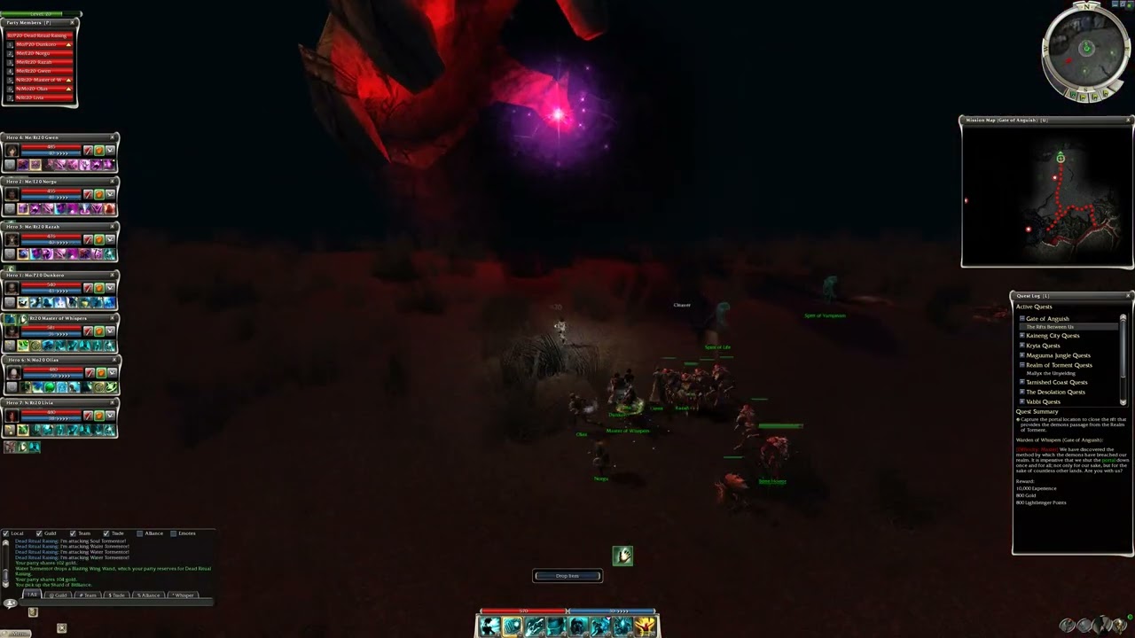 Guild Wars 1 Domain of Anguish Ravenheart Gloom